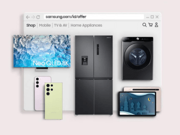 Diskon Samsung Indonesia hingga 55% untuk semua produk elektronik dan gadget