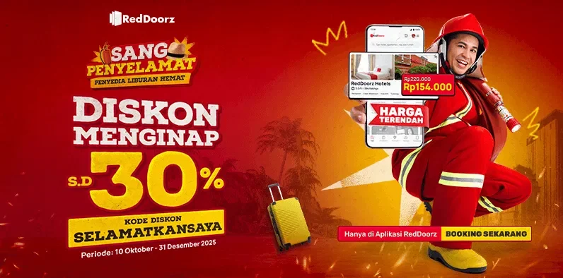 Bukti validasi kode promo - RedDoorz - RedDoorz [[diskon menginap]] hingga 30%