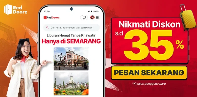 Bukti validasi kode promo - RedDoorz - RedDoorz diskon 35% [[untuk pengguna baru]]