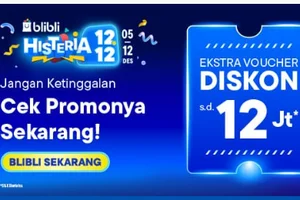 Spesial DISKON s.d. 12 Jt di HISTERIA 12.12 untuk Saleduck💥