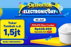 ⚡ Tukar Tambah Elektronik Diskon s.d. 1,5Jt!