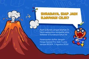 ⚠️ BESOK TERAKHIR! Pre-Sale 1 Science Day Surabaya 🧪🚀