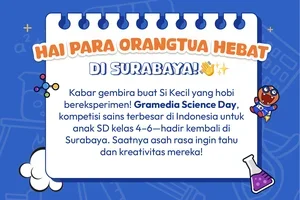 Pre-Sale 2 Gramedia Science Day Surabaya DIBUKA! 🚀