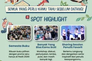 Meneduh di Pesta Literasi Urban Forest Cipete besok? 🍃