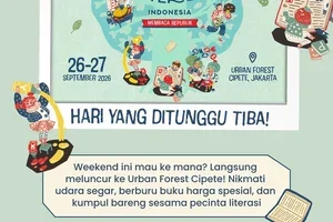 Pesta Literasi di Urban Forest Hari Ini! Kumpul, yuk? 🧺