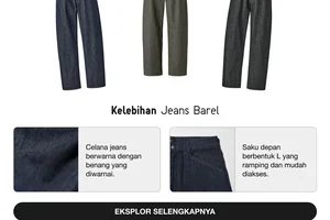 BARU! Jeans dengan Siluet Barel Favorit