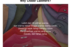 Koleksi Cashmere Terbaru Untukmu