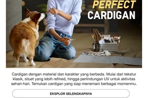 Cardigan yang Siap Temani Berbagai Momenmu