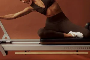 New earthy tone for your Pilates flow.