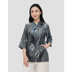 Arjuna Weda Manuk Kembang Blouse Batik Wanita
