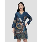 Arjuna Weda Manuk Kembang 2 Sackdress Batik Wanita