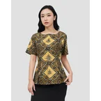 Arjuna Weda Sidomukti Blouse Batik Wanita