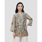 Arjuna Weda Parsley Manuk Blouse Batik Wanita