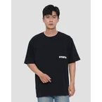 Aos Popular Print Hyperform Kaos Oversize Pria