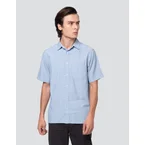 Cole Re Yarn Dyed Stripe Kemeja Pria