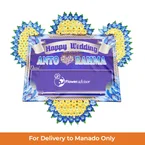 Papan Bunga Pernikahan Flower Blooming