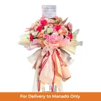 Standing Flower Blooming In Love