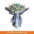 Standing Flower Blueming Love