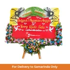 Papan Bunga Pernikahan Happily Ever After Wedding