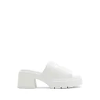 Harrietta Heeled Sandals - White