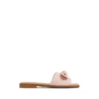 Lavinia Flat Sandals - Light Pink