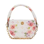 QUINNIE TOP HANDLE - FLORAL