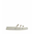 Zephyra Footbed Sandals - White