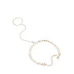 TALKTOTHEHAND BRACELETS - GOLD/CLEAR MULTI