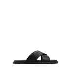 TARIK FLAT SANDALS - BLACK