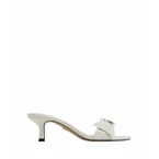 Erma Heeled Sandals - White/Bone
