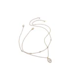ADRAENNA NECKLACES - GOLD/CLEAR MULTI