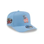 Los Angeles Dodgers Red, White & Blue 9FIFTY A-Frame Snapback Hat