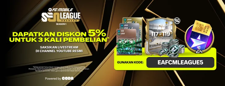 Bukti validasi kode promo - Codashop - Codashop livestream, [[Promo khusus]] untuk penonton channel YouTube resmi