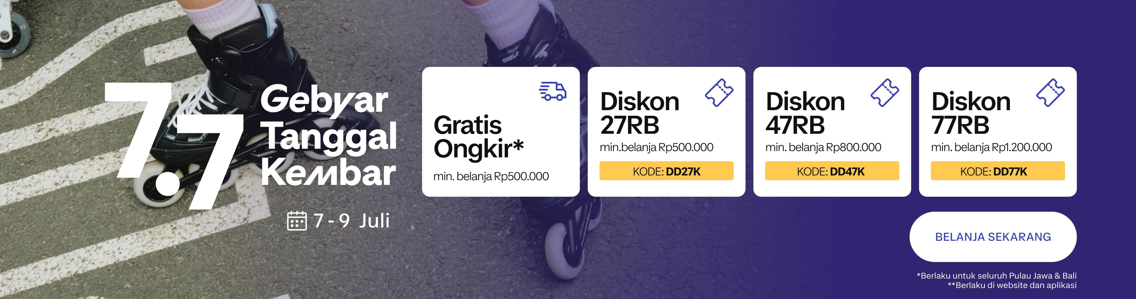 Bukti validasi kode promo - Decathlon - Kode promo Decathlon: [[Rp. 77RB]] untuk pembelian tertentu