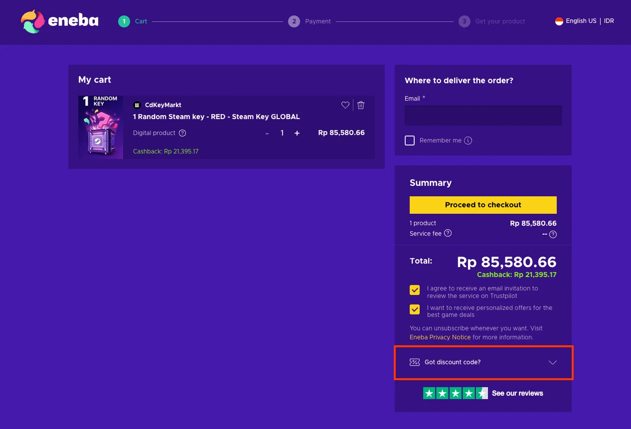 Bagaimana cara menggunakan - Eneba