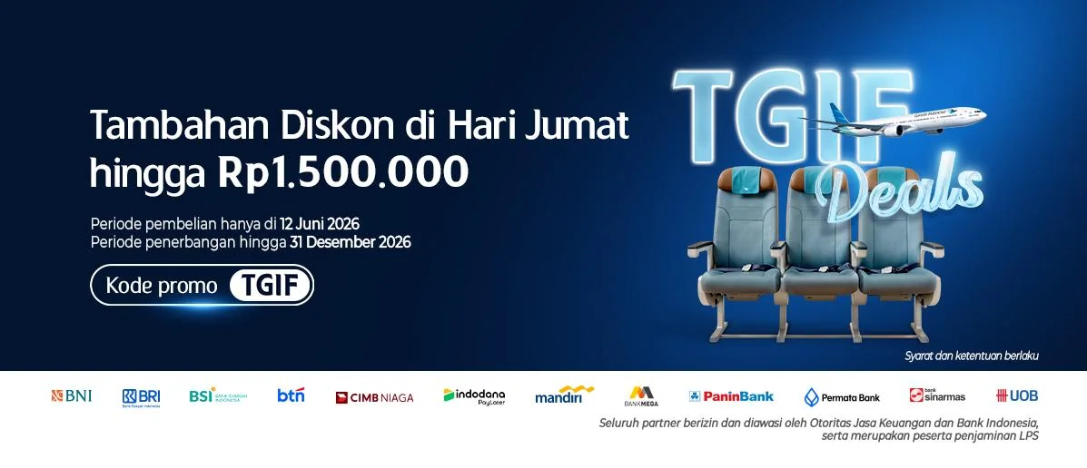 Bukti validasi kode promo - Garuda Indonesia - Kode promo Garuda Indonesia: [[Diskon hingga Rp1.500.000]] untuk pembelian 12 Juni 2026