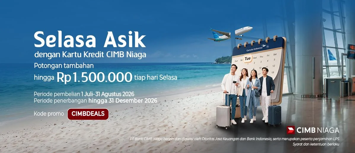 Bukti validasi kode promo - Garuda Indonesia - Kode promo Garuda Indonesia: [[Diskon eksklusif]] untuk tiket penerbangan