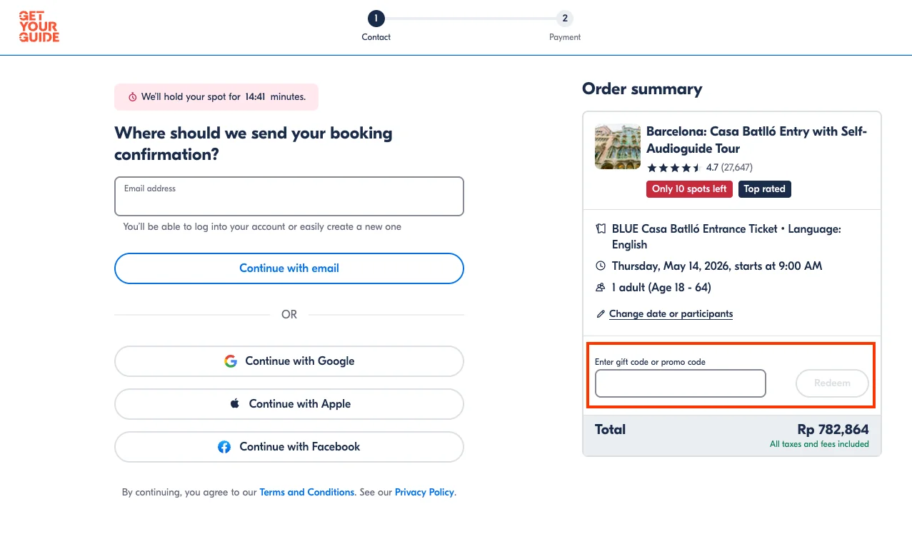 Bagaimana cara menggunakan - GetYourGuide