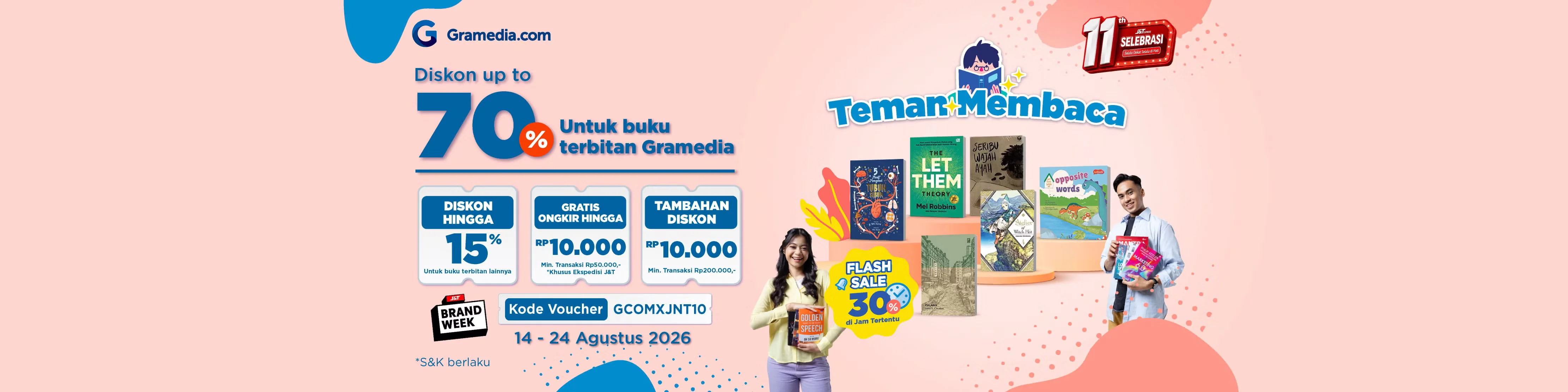 Bukti validasi kode promo - Gramedia - Gramedia Kode promo: [[Diskon tambahan]] untuk min. belanja Rp200.000