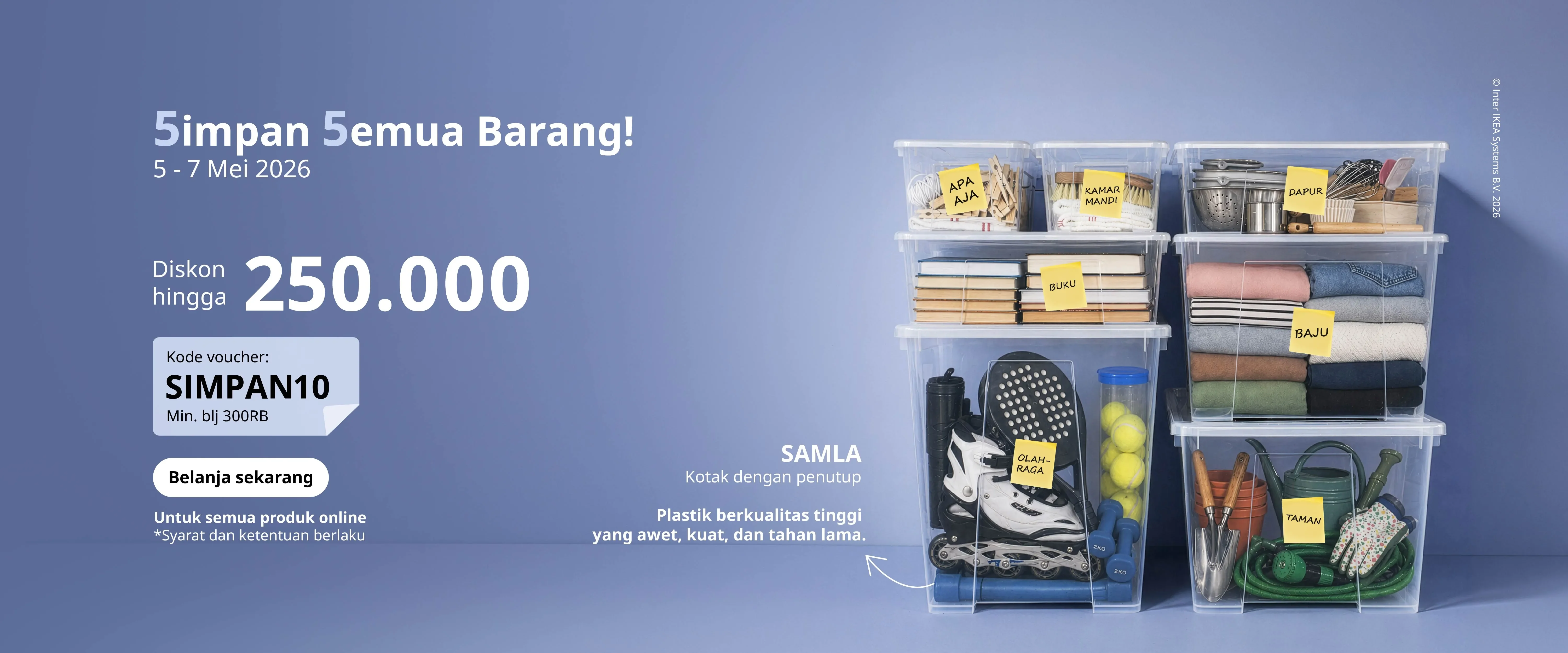Bukti validasi kode promo - IKEA - Kode promo IKEA: [[Hingga Rp250.000]] untuk belanja minimal Rp300.000