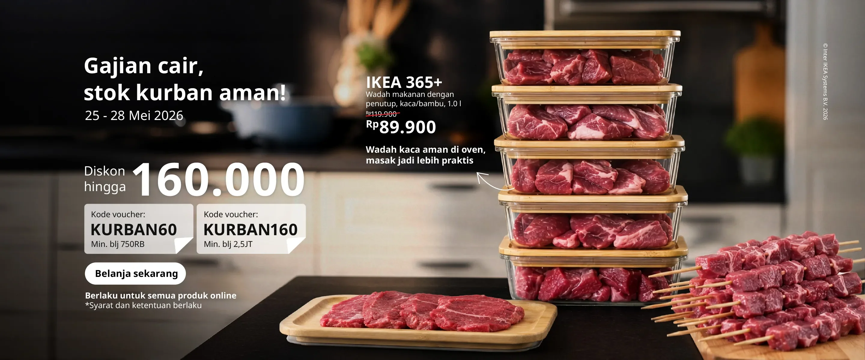 Bukti validasi kode promo - IKEA - Kode promo IKEA: [[Diskon 60RB]] untuk belanja minimal 750RB