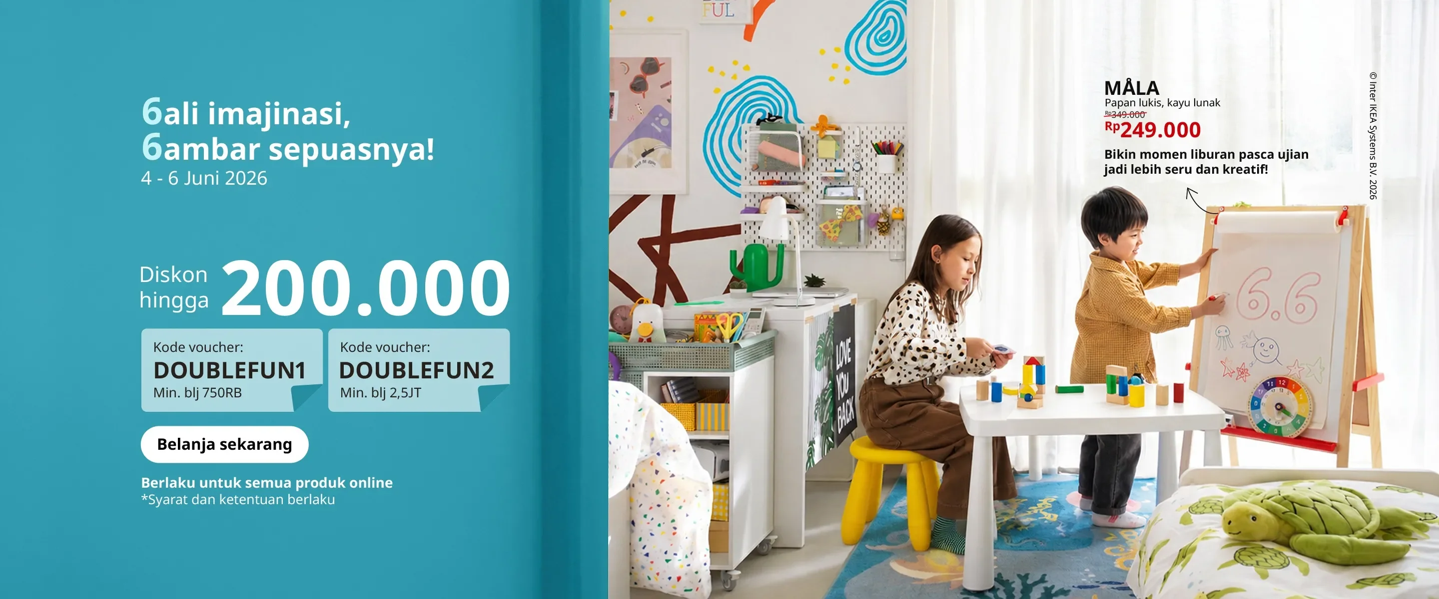 Bukti validasi kode promo - IKEA - IKEA kode promo: [[Hingga 200.000]] untuk belanja minimal 750RB