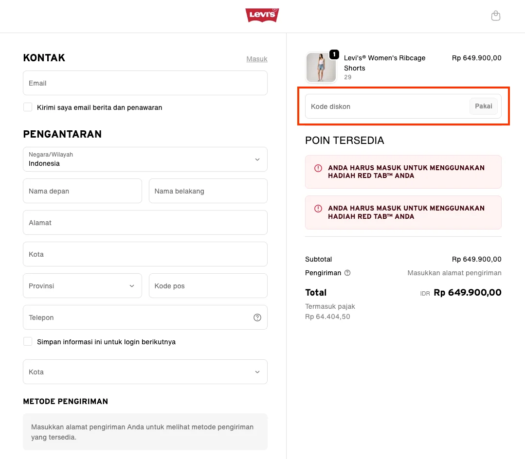 Bagaimana cara menggunakan - Levis