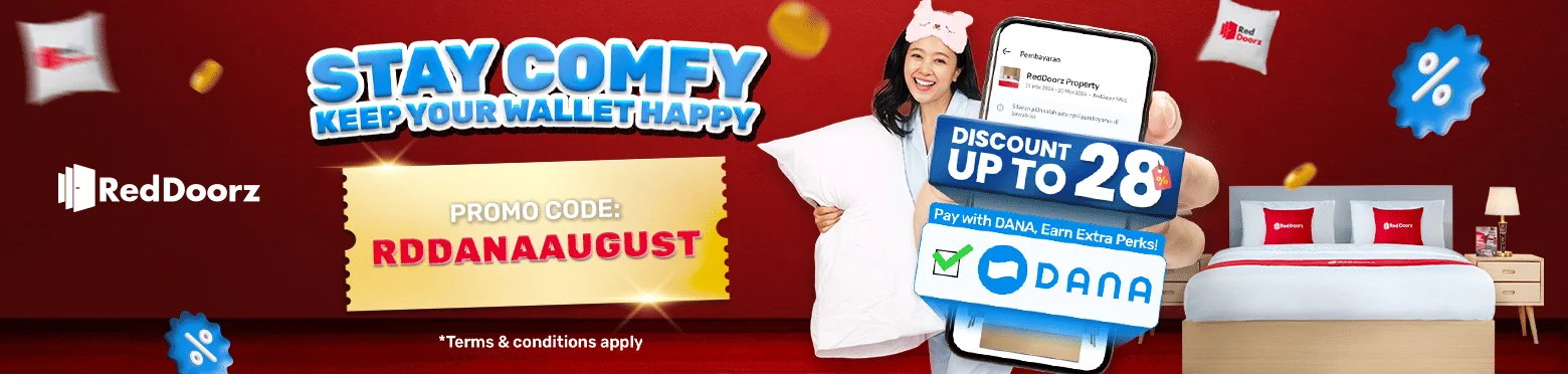 Bukti validasi kode promo - RedDoorz - Kode promo RedDoorz: [[Diskon hingga 28%]] untuk pemesanan hotel