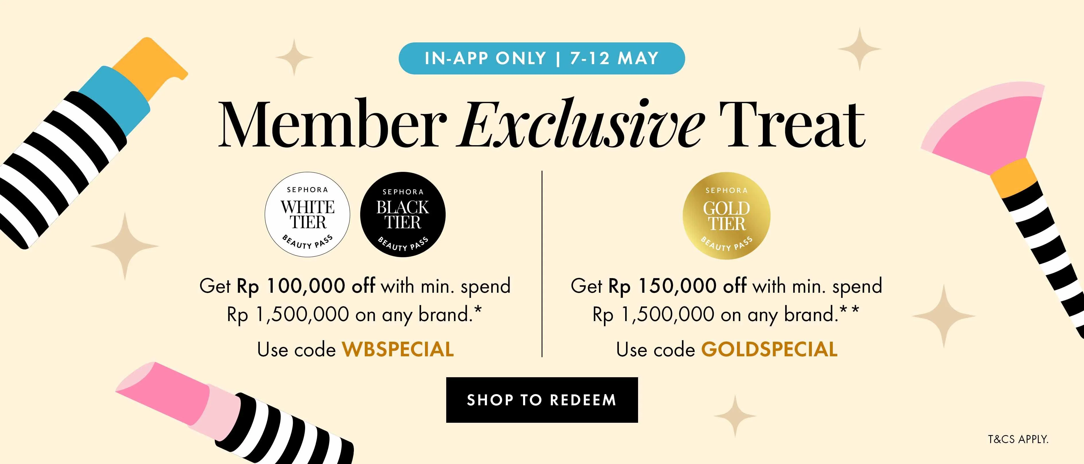 Bukti validasi kode promo - Sephora  - Kode promo Sephora: [[diskon Rp 100.000]] untuk pembelian minimum Rp 1.500.000 - Masa berlaku berakhir