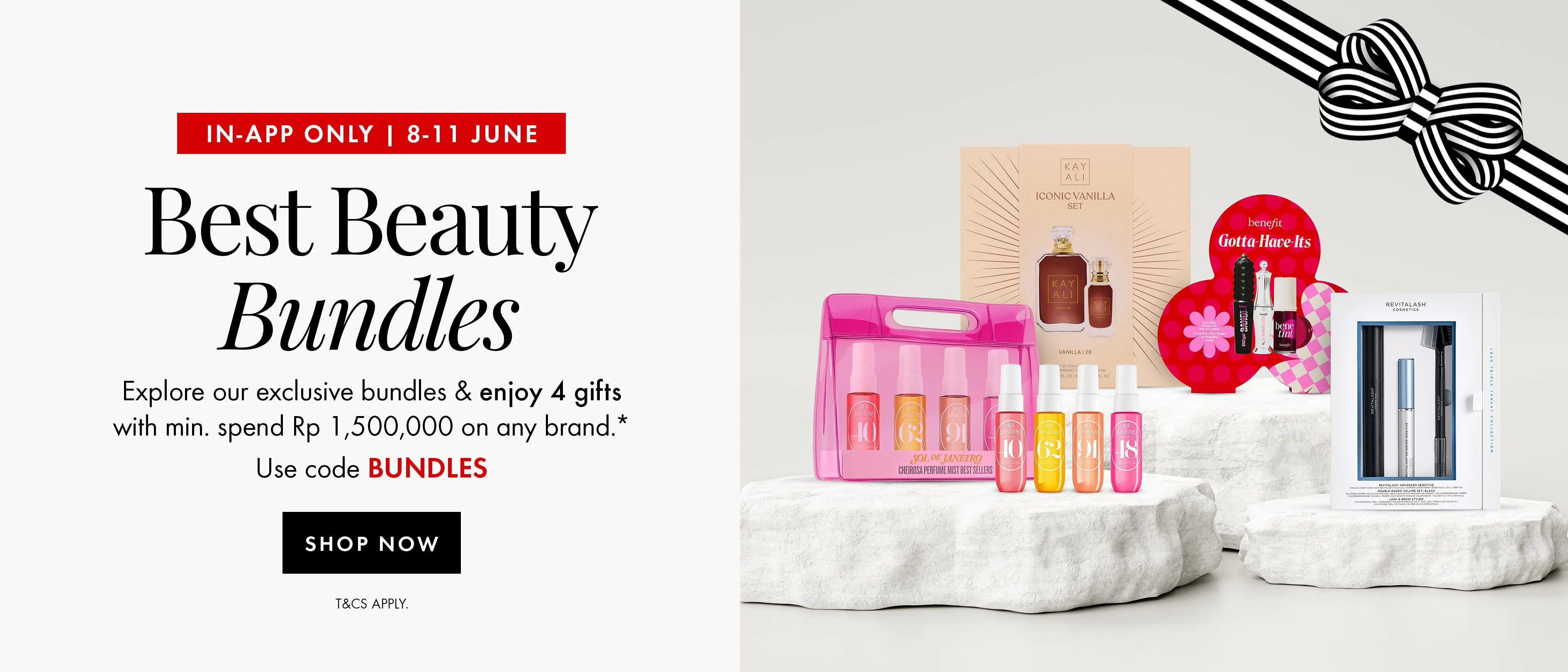 Bukti validasi kode promo - Sephora  - Kode promo Sephora: [[4 hadiah]] untuk bundel kecantikan eksklusif